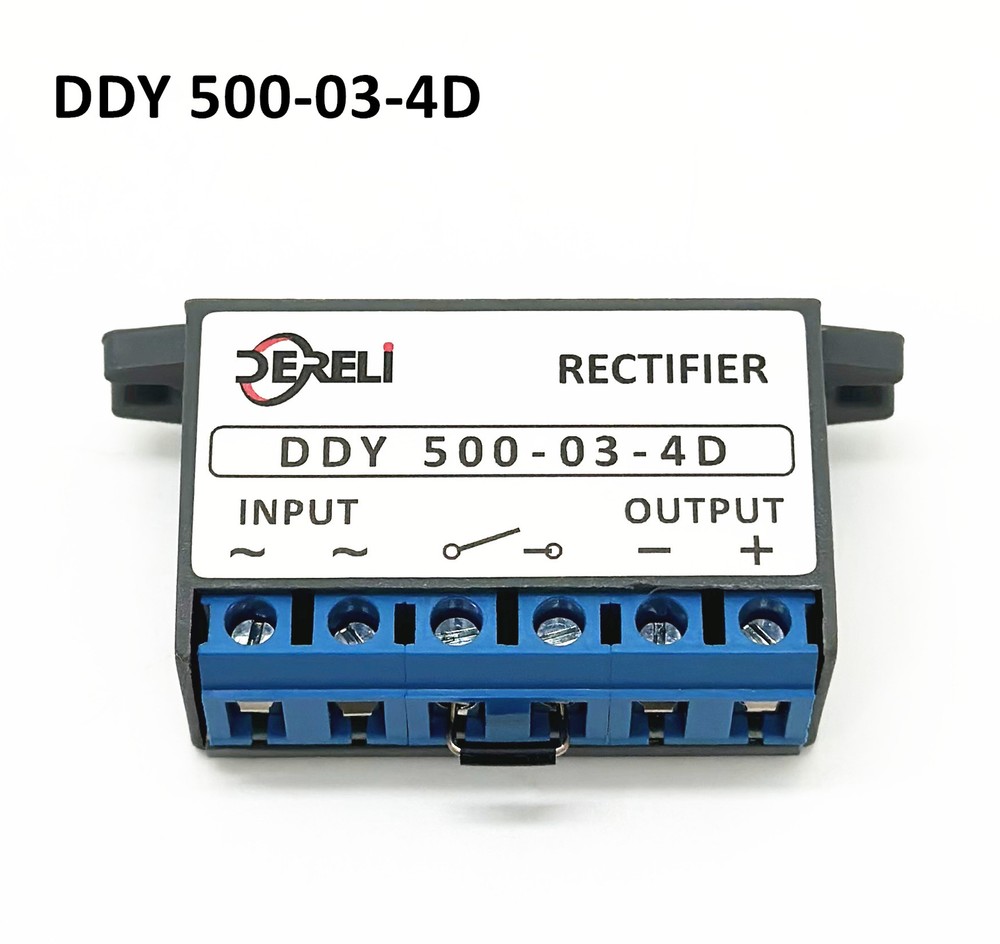 Motor Brake Rectifier Module DDY 500-03-4D DERELI Half Wave Rectifier
