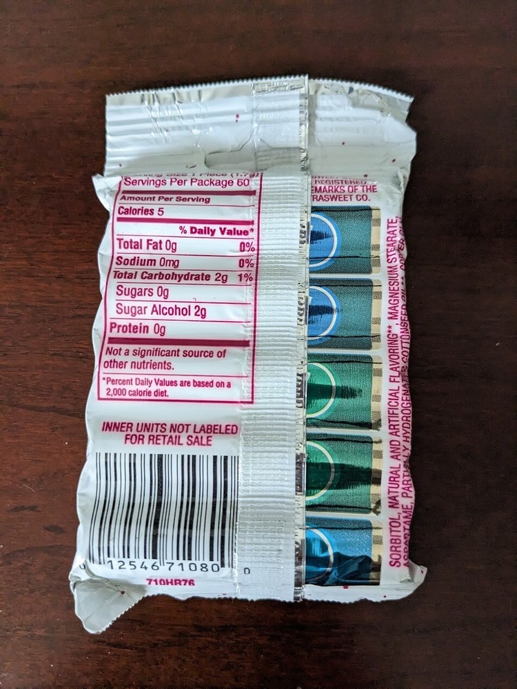Certs sugar free vintage assorted 5 pack New Unopened