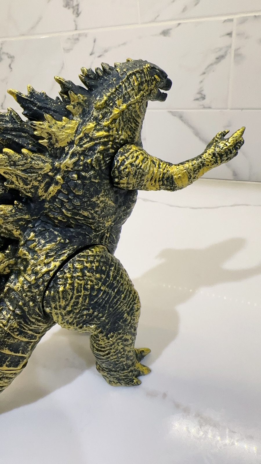 9" Bronze Gold Godzilla King of the Monster Action Figure Toy Bulk