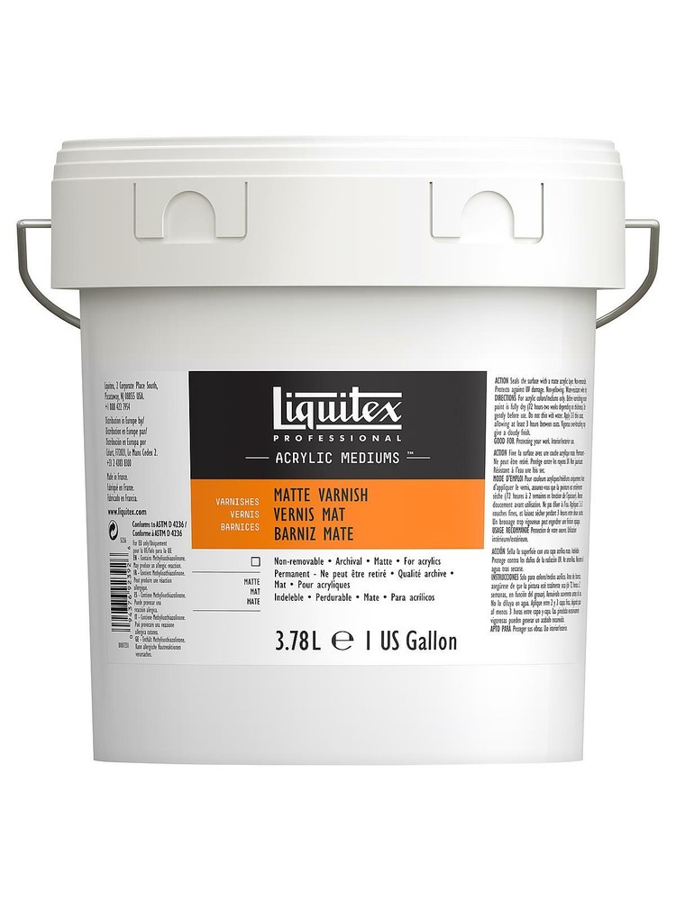 Liquitex Matte Varnish - gallon