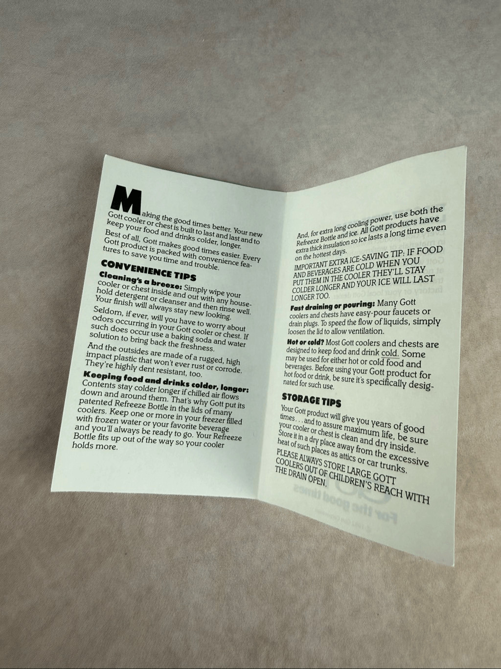 Vintage Gott Galvanized Metal 2 Gallon Water Jug Cooler Silver NOS