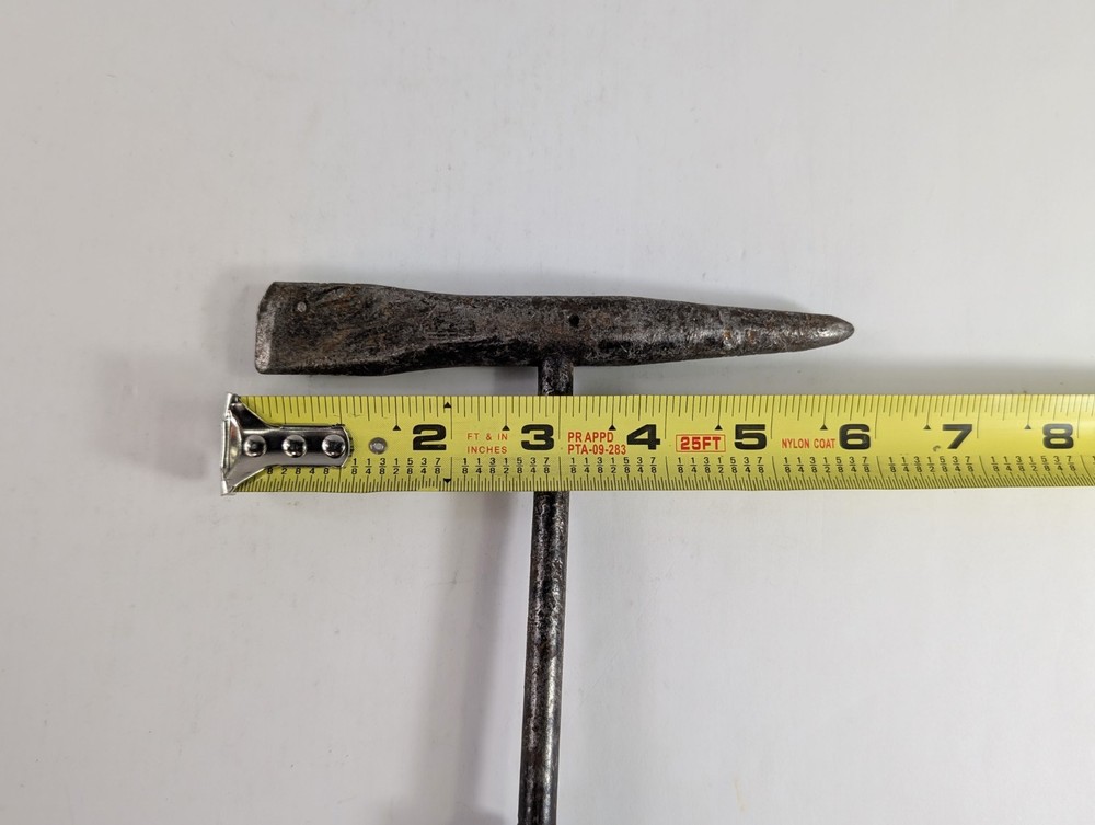 Vintage Chisel Point Chipping Hammer Welding Tool Slag Remover Blacksmith