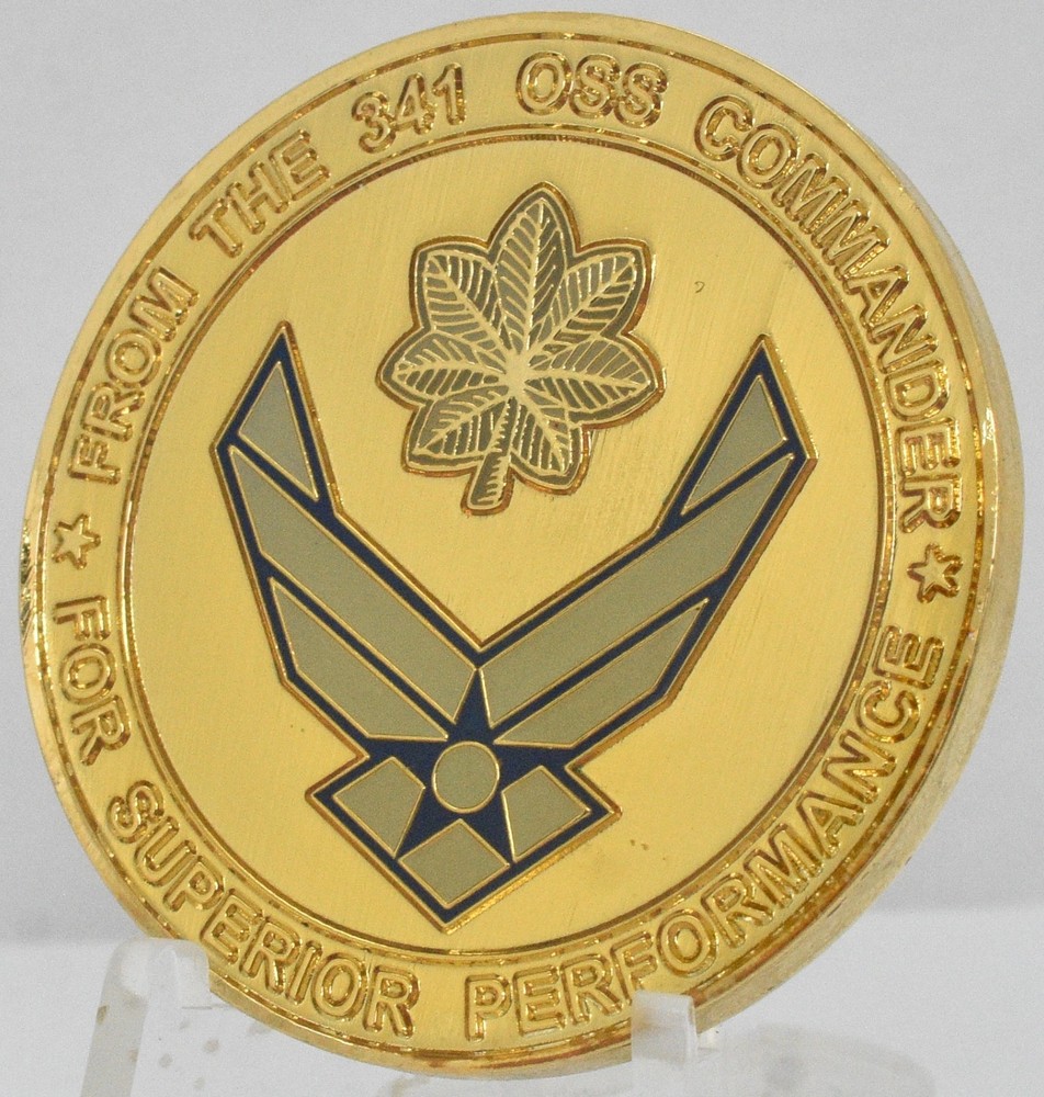 341 Operations Support Squadron Air Force USAF Challenge Coin
