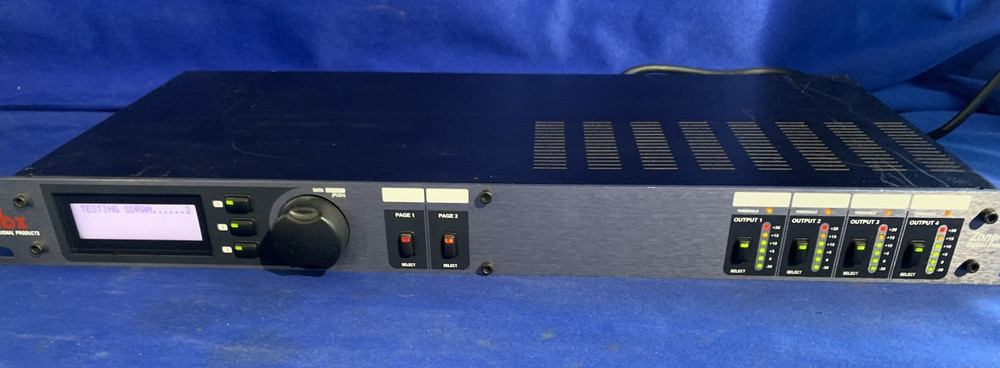 DBX 640 ZonePRO Digital Zone Audio Processor DBX640 -Power On & Partially Tested