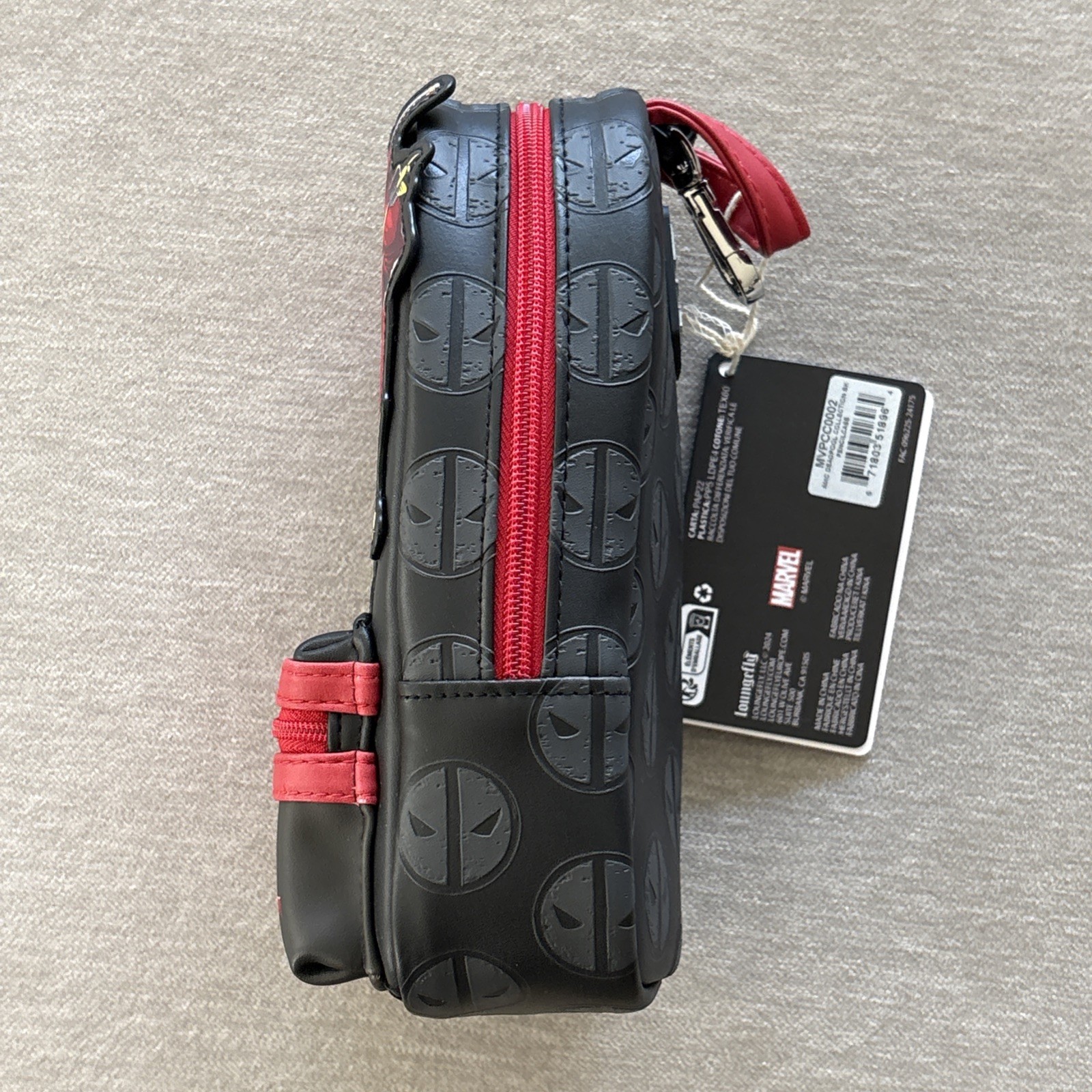 Loungefly Marvel Deadpool & Wolverine Pencil Case Clutch Bag New With Tags