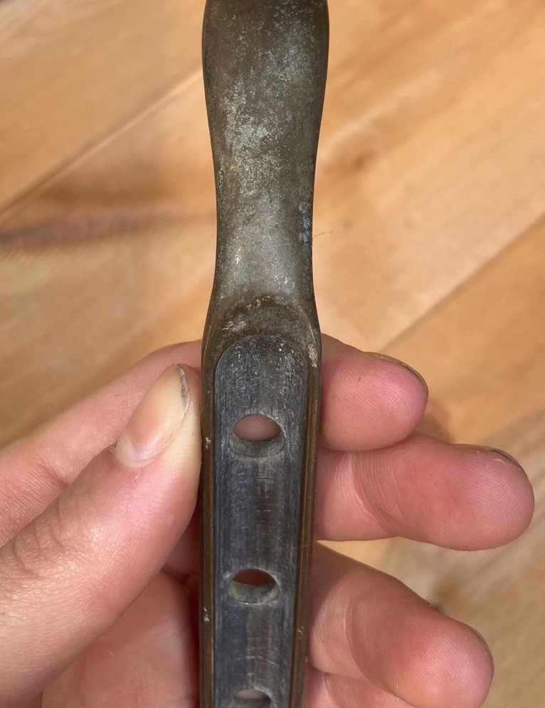 old Vintage Brass Window Lever Handle