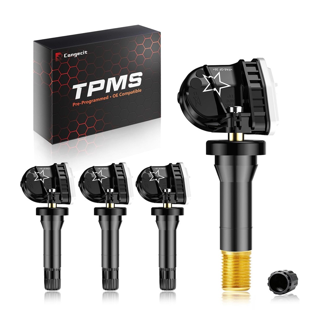 Pre-Programmed 433Mhz TPMS Sensor Compatible with Chevy