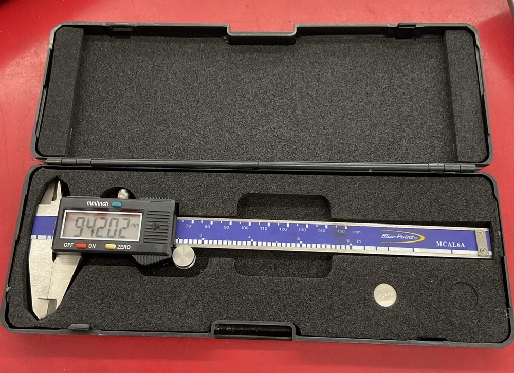 Electronic Digital Display Caliper MCAL6A Blue-Point