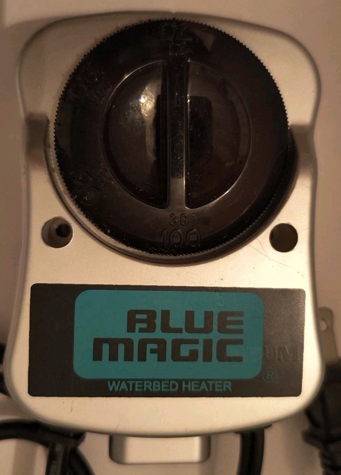 Blue Magic Hardside Waterbed Heater Model P1008 With 325 Watt Controller Tested