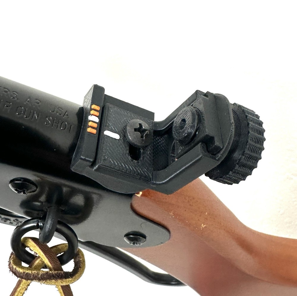 Daisy Red Ryder Peep Sight - 3mm Aperture - Adjust Elevation/Windage - 38B, 96