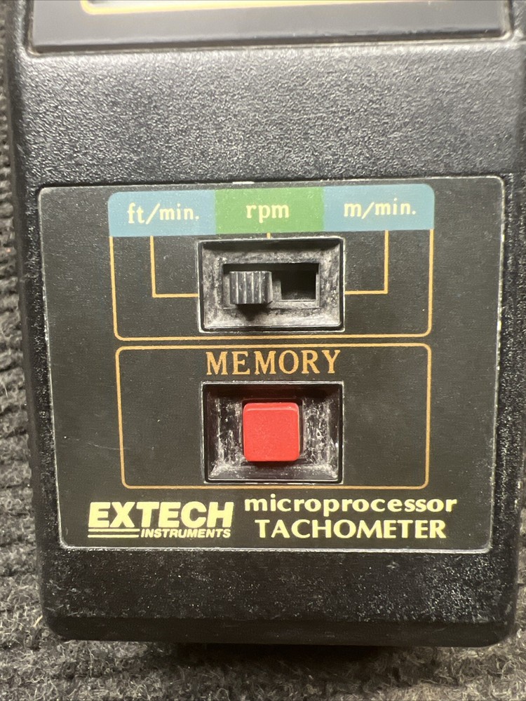 Used Extech Microprocessor Digital Tachometer