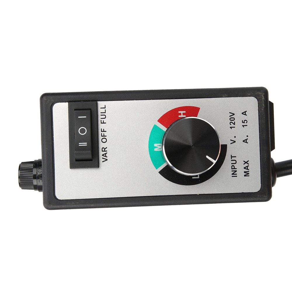 Fan Speed Controller Variable Adjuster Electronic 120V 1500W 15A US Plug 2 New