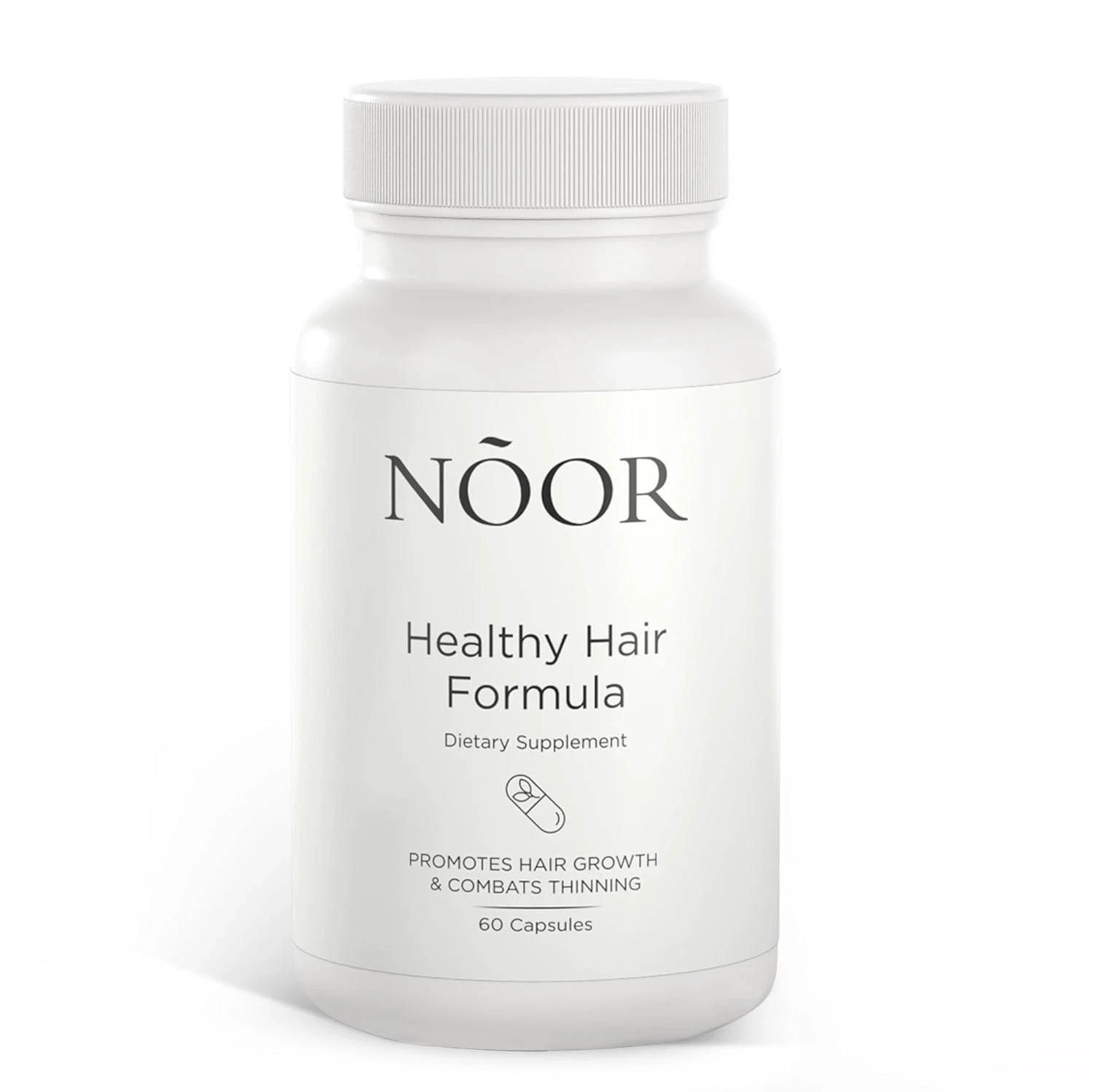 NOOR HAIR Healthy Hair Formula, Hair Growth Supplement Supporting Thick Hair