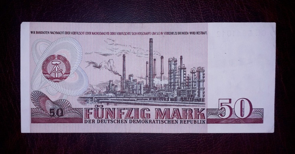 Germany 50 mark banknote,1971year(normal condition)