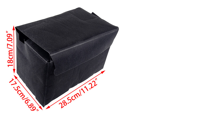Battery Cover Protective Cloth Box Bag fit for VW Passat Golf Beetle EOS Audi A3