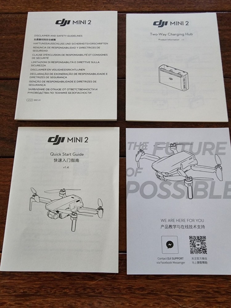 MANUALS ONLY! DJI Mini 2 Drone