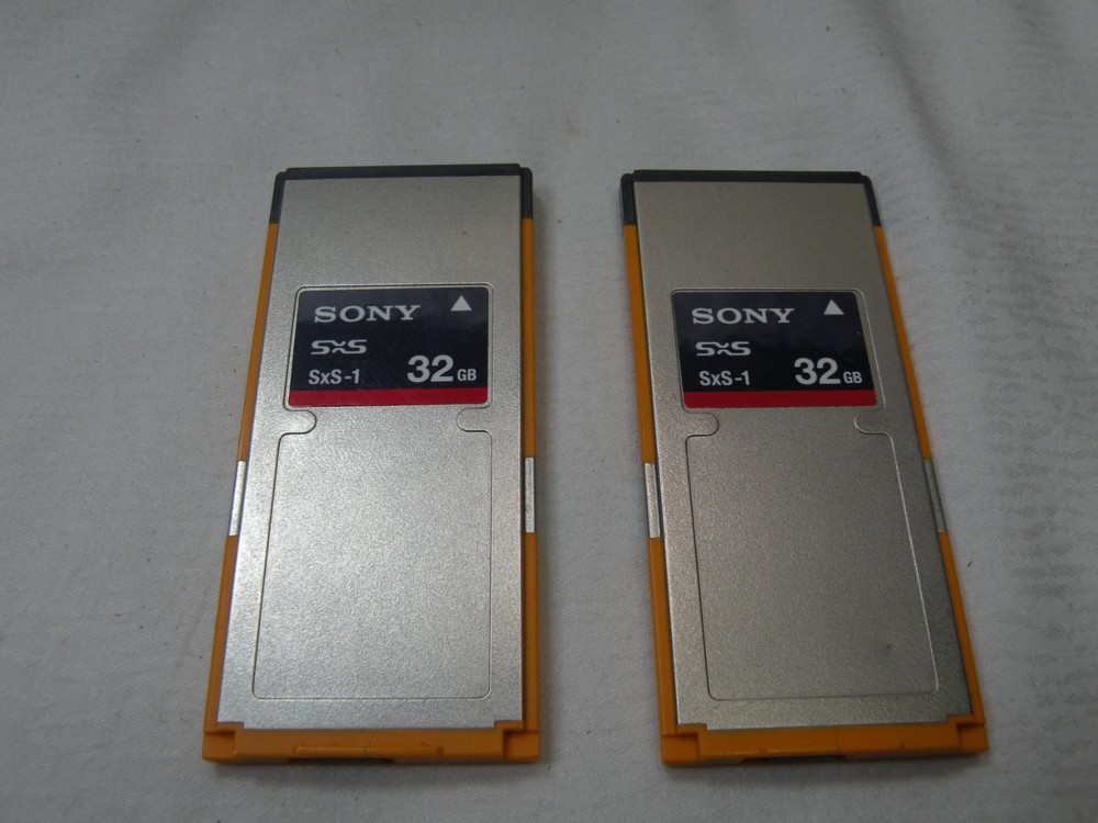SONY SxS PRO Solid State Memory Compact Recorder, Two 32GB Cards, Model PMW-EX30
