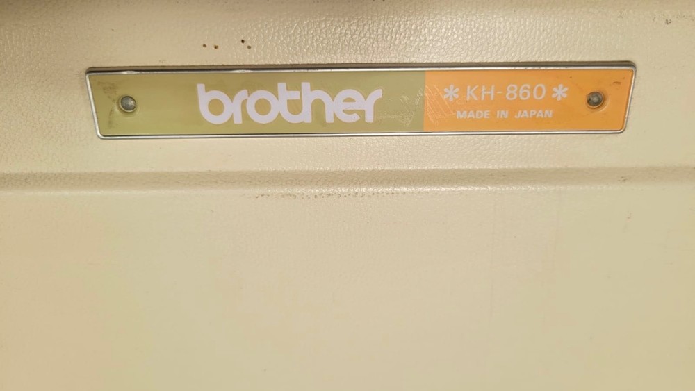 Brother KH-860 Knitting Machine Made in Japan – Untested