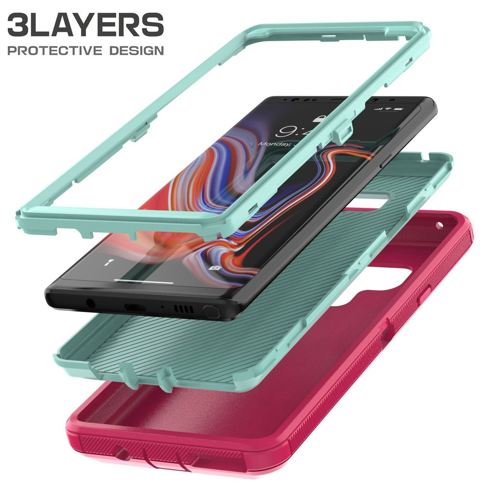 Shockproof Rugged For Samsung Galaxy Note 9 Case Phone Cover / Screen Protector