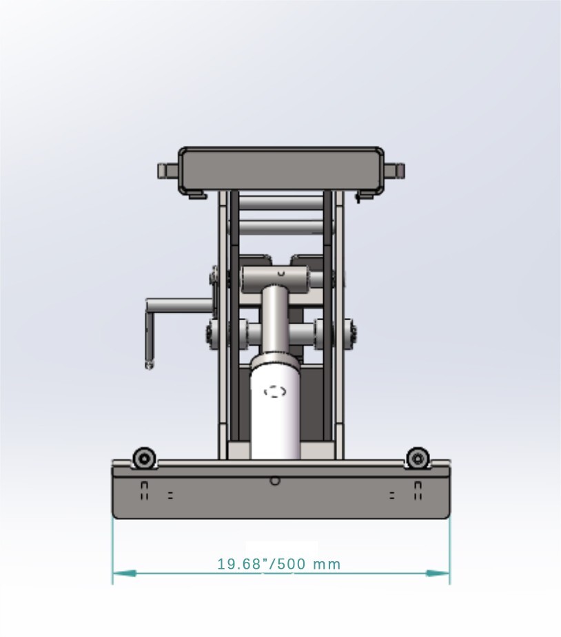 KATOOL 4 Post Parking Lift Rolling Jack 5000 lbs Lifting Cap 4-Post lift