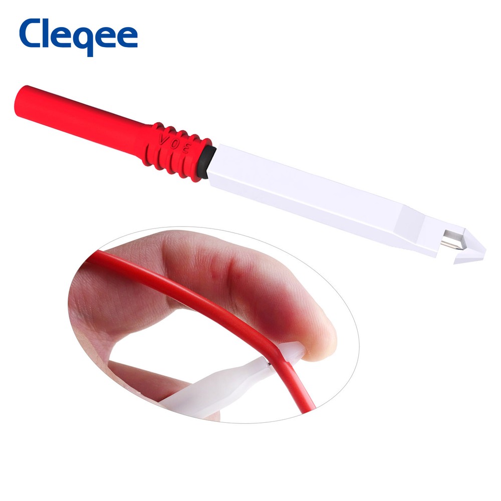 Back Probe Set Multimeter Test Leads Kit with Replaceable Probes Set Banana Plug