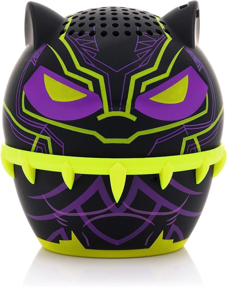MARVEL Bitty Boomers Black Panther Blacklight Mini Bluetooth Speaker NEW SEALED