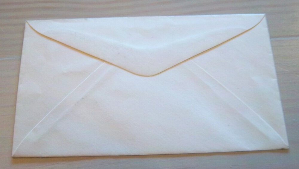 Sc. U534 ??? Albino EFO - Error Freak Oddities / Postal Envelope