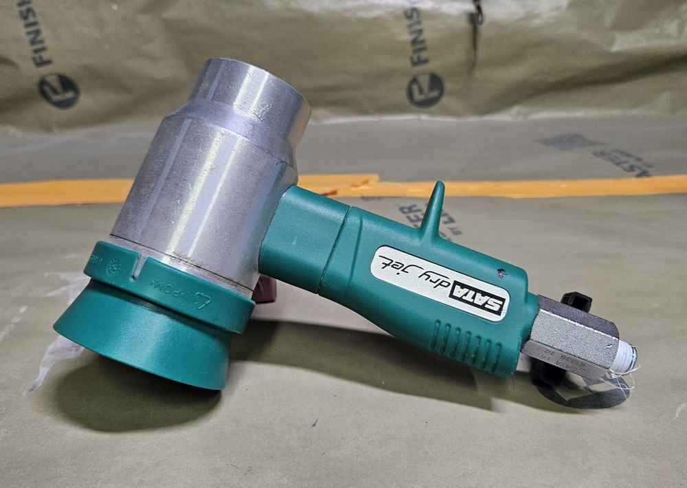 SATA Dry Jet Blower - Improved efficiency when curing waterborne paints