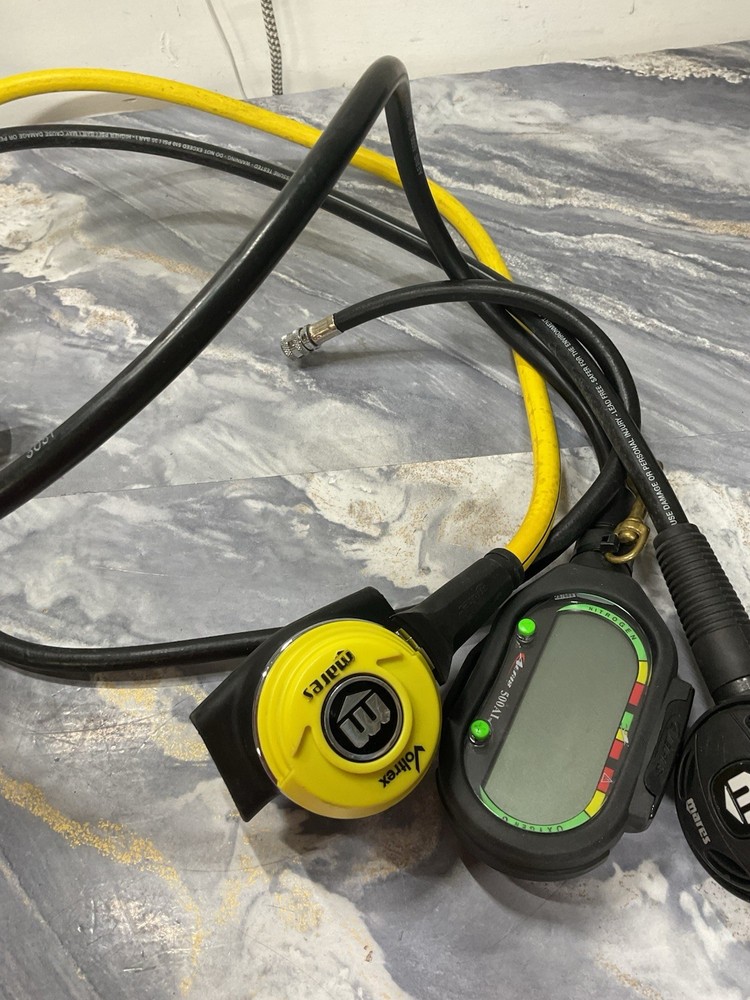Aeris500AI Complete SCUBA Regulator + Computer Setup Voltrex Mares /Nikos Mares