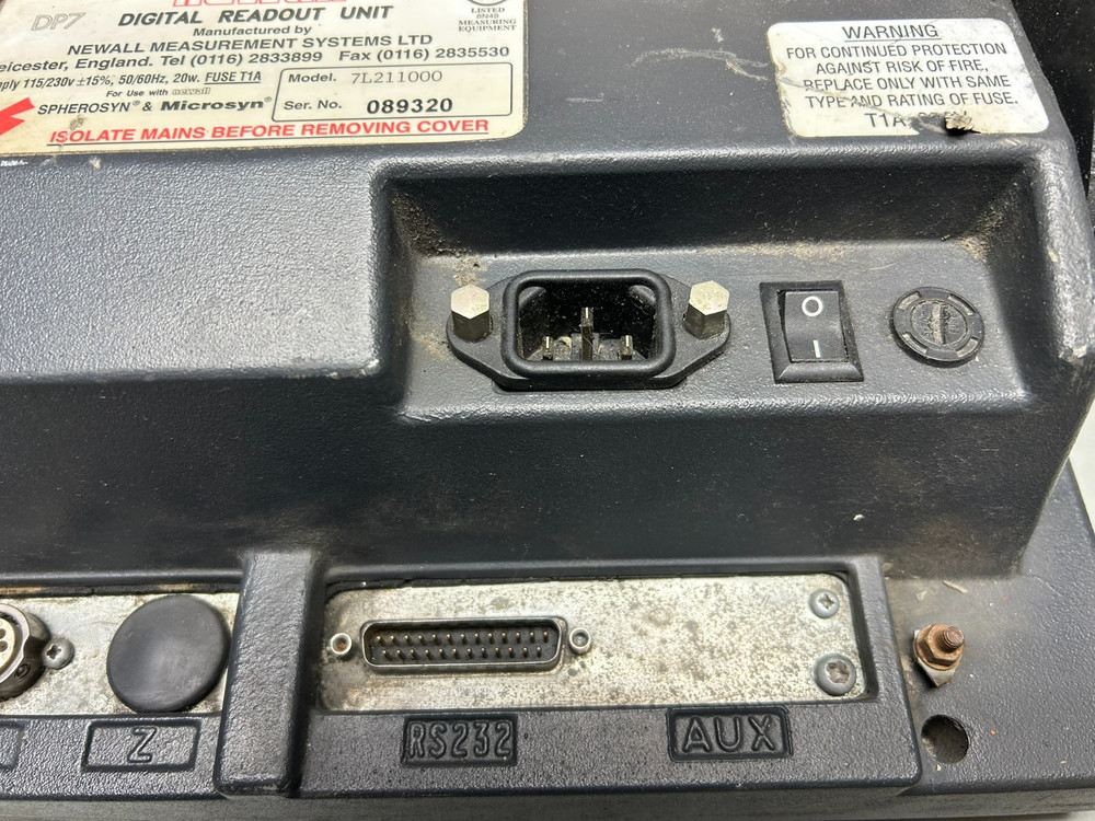 NEWALL DP7 Digital Readout Unit, Model 7L21100