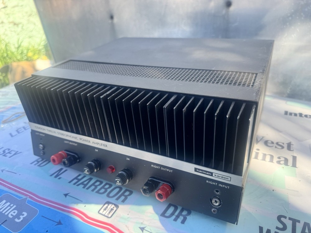 Harmon Kardon Stereo Amplifier Citation 12 Tested Working Good