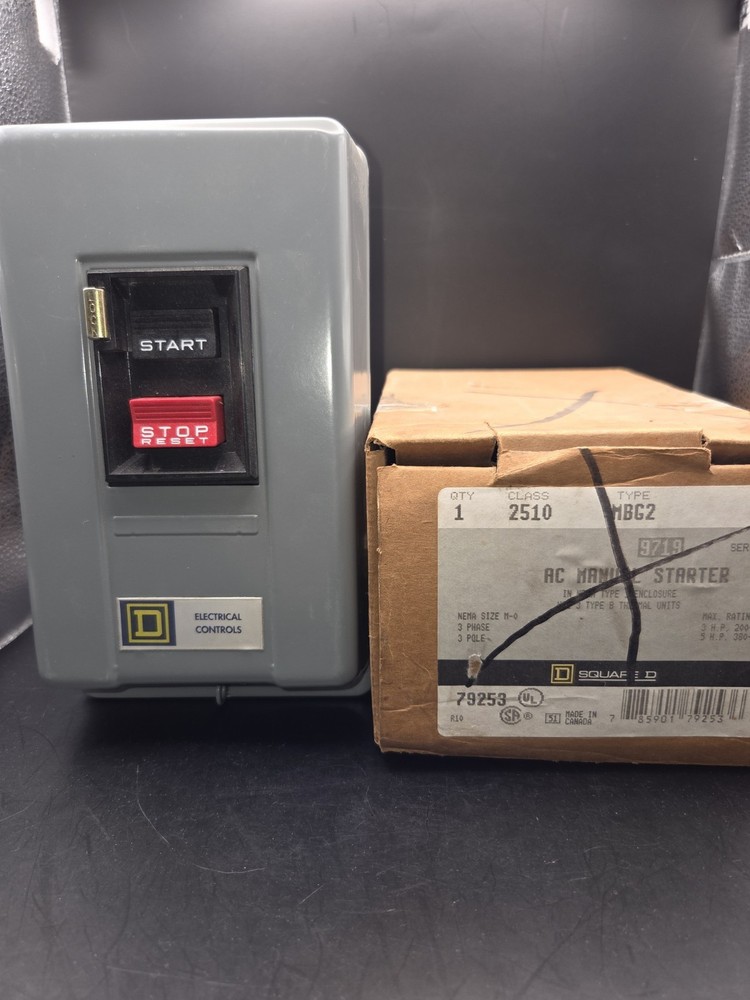 Square D 2510MBG2 3 Phase- AC Manual Starter