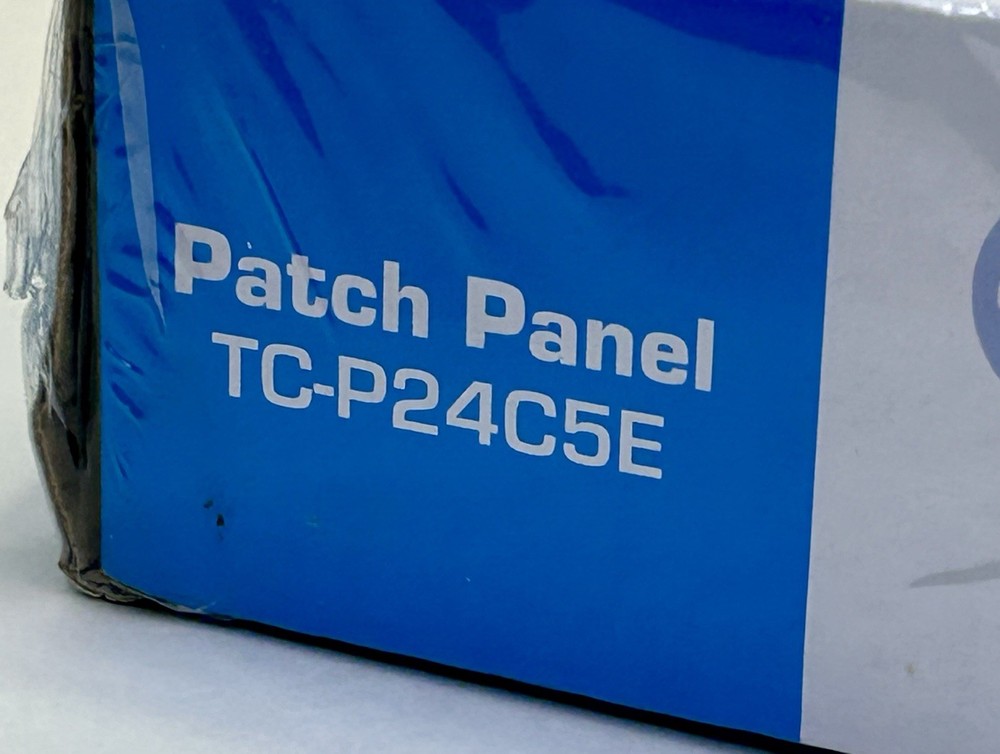 TRENDnet Patch Panel TC-P24C5E CAT.5 / 5e Patch Panel T568 A/B Wired