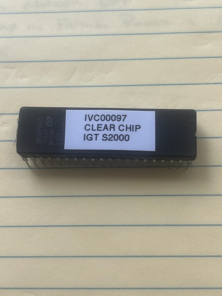 IGT S2000 IVC00097 Clear Chip