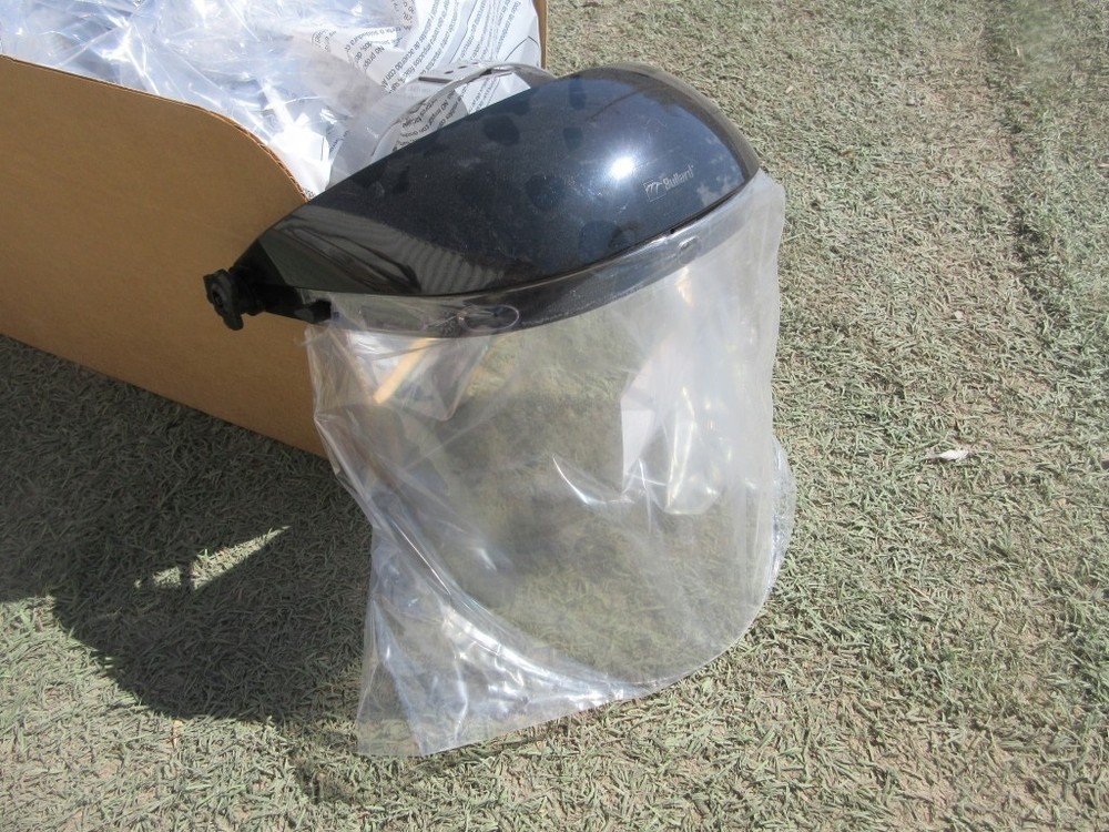 Genuine bullard full face protection faceshields. Durable & Adjustable.