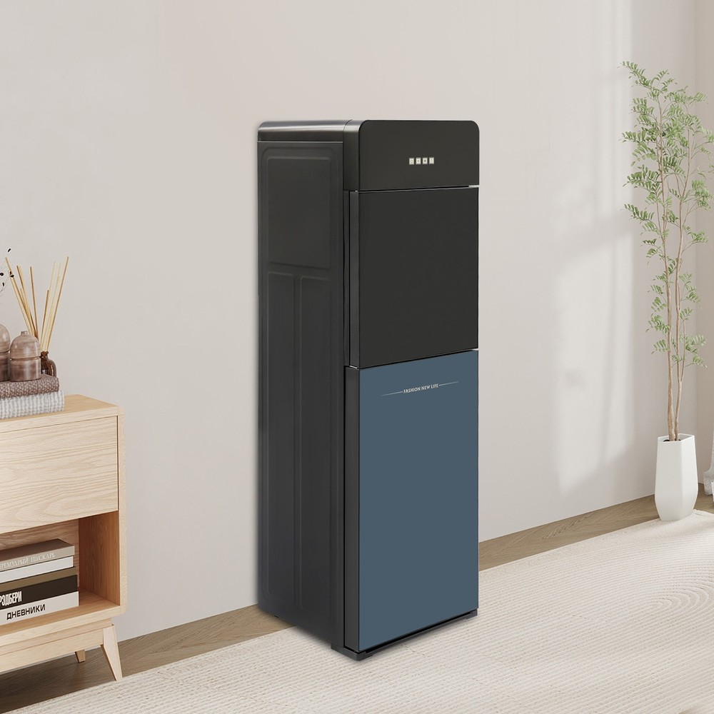 Bottom Loading Water Dispenser Hot Cold Room Temp 2 Faucets Push Button US