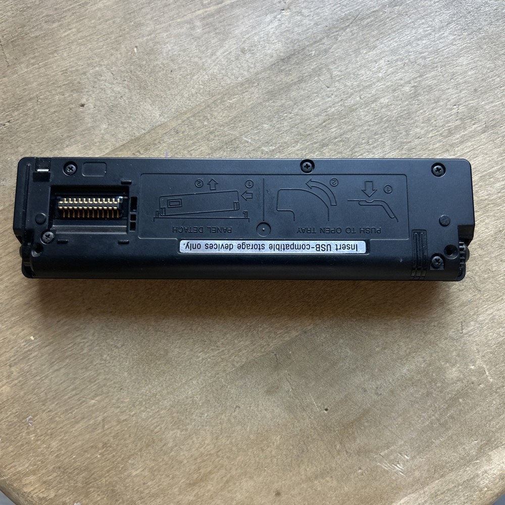 Sony DSX-S200X Replacement Faceplate For Car CD Player Missing Volume Knob
