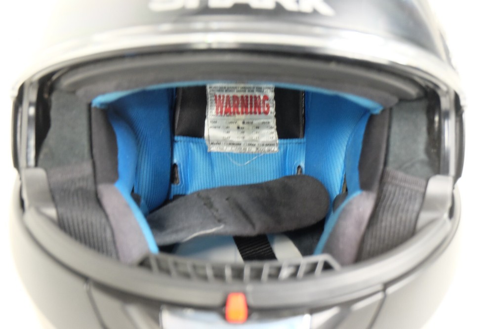 SHARK EVO One 2 Solid Helmet Black w/ Carry Bag Size Large