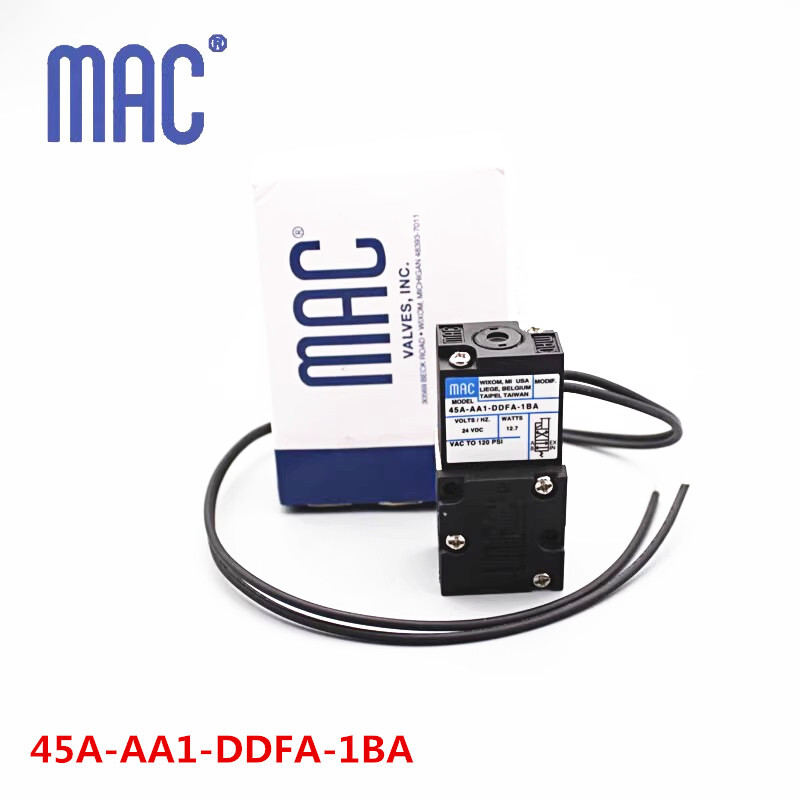1pcs MAC Solenoid Valve 45A-AA1-DDFA-1BA CLSF Normal Temperature