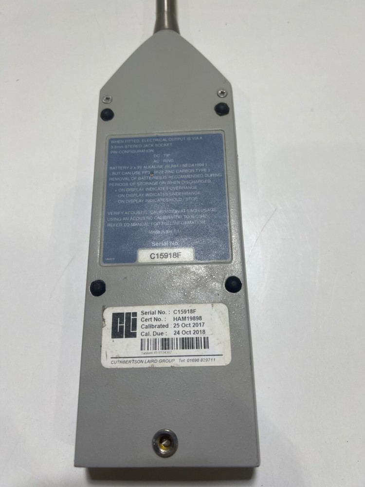 PULSAR 72 Integrating Averaging Impulse Sound Level Meter