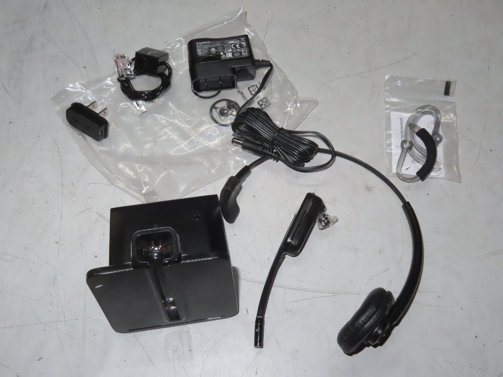 Plantronics CS540 (C054) Wireless Headset Base Power & Phone Cord