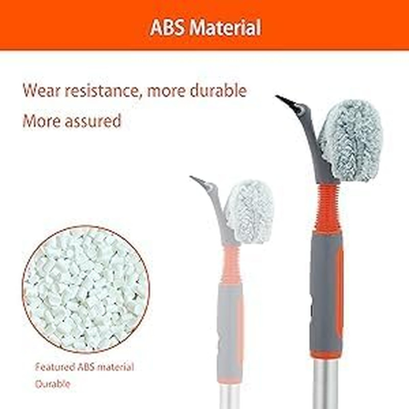 Professional Window Squeegee Cleaner, 2 in 1 Shower Squeegee with Extension Pole