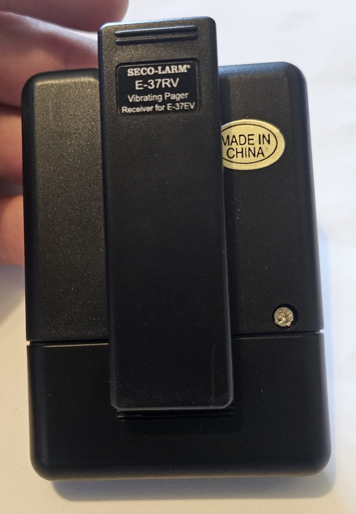 Seco-Larm Enforcer Extra Vibrating Receiver for E-37EV (E-37RV) Alarm Security