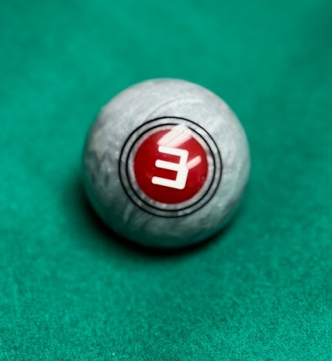 McDermott Galaxy Pool Ball #3 (Single Ball From Set)