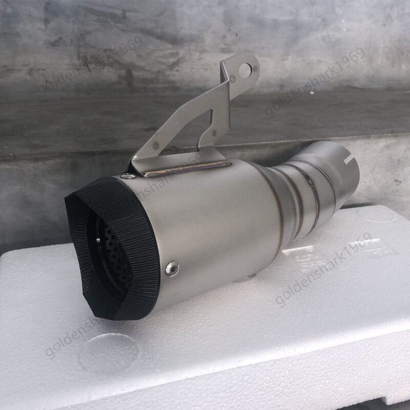 For BMW S1000RR 2019-2024 S1000R 2021-2024 Exhaust Muffler Pipe Slip On 60mm Tip
