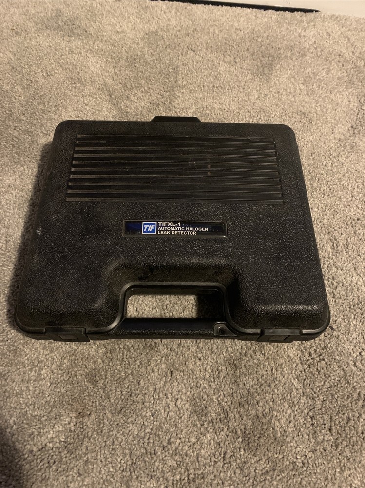 TIFXL1 Halogen Leak Detector Super Scanner Tested Working RARE HTF EUC IN CASE