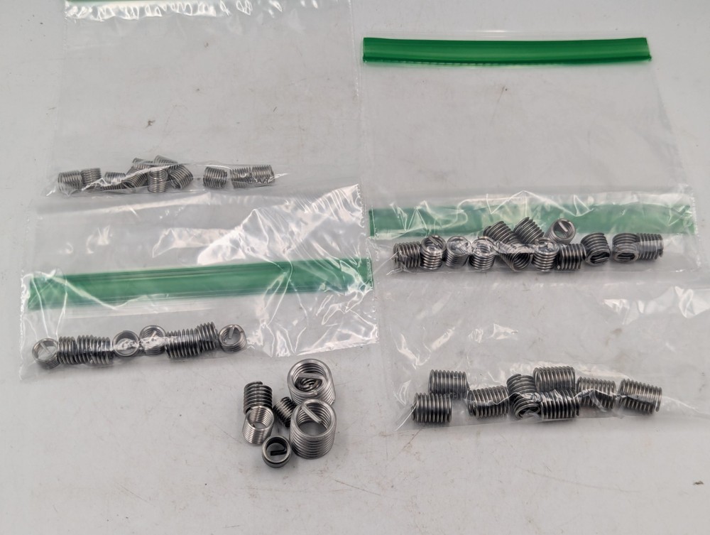 Helicoil Thread Insert Repair Misc Large Lot Drill Bit Mandrel Coils Inserts