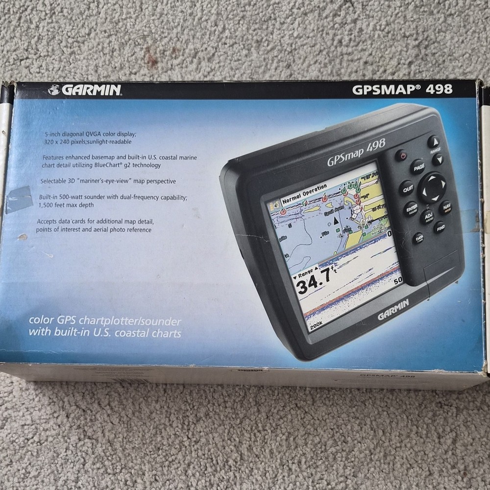 Garmin color GPS chartplotter/sounder