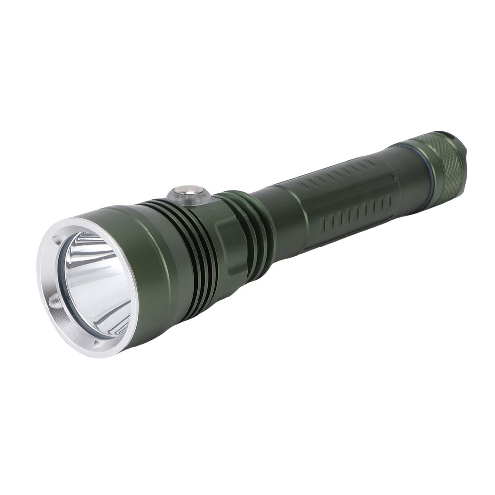 Diving Flashlight 80m Water Proof Dive Light Adjustable Brightness For Fish RRWI