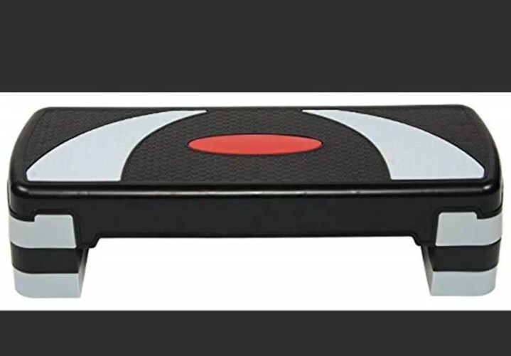 BalanceFrom Adjustable Workout Aerobic Stepper Step Platform Trainer
